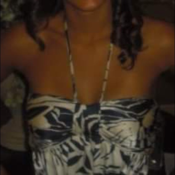 Halter Cocktail Dress - Picture 2 of 4